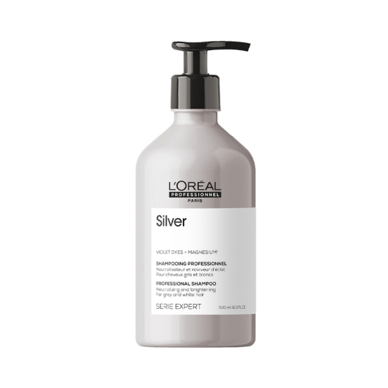 Loreal Professionnel Serie Expert Silver Sarı, Gri ve Beyaz Saçlar için Mor Şampuan 500ml